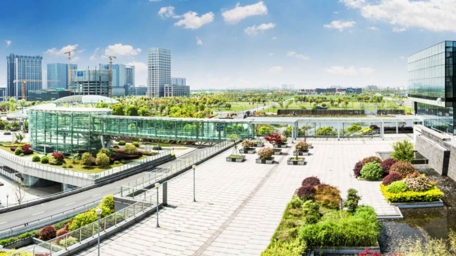 Green landscape architecture