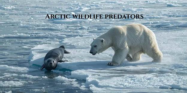 Arctic wildlife food chain