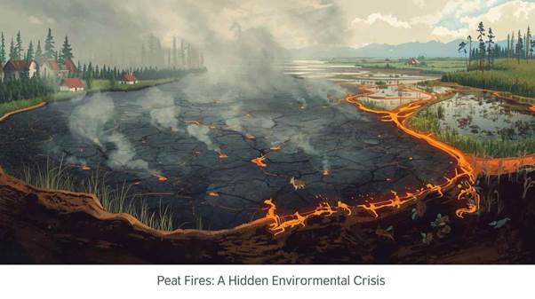 Peat fires