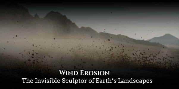 Wind erosion