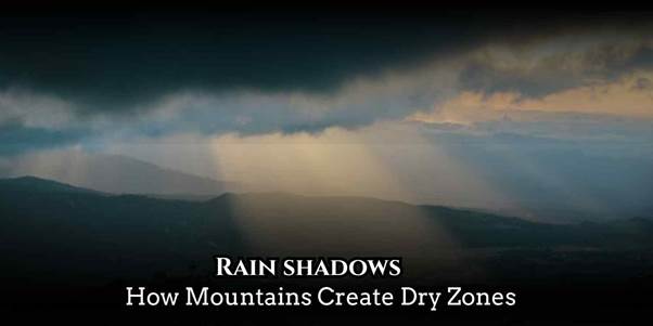 Rain shadows