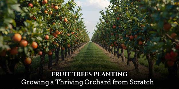 fruit trees planting