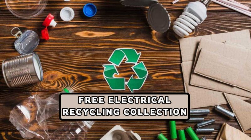 Free electrical recycling collection
