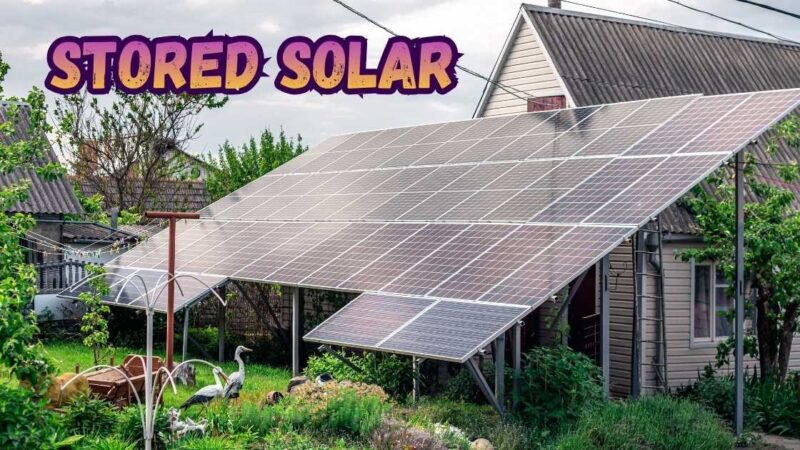 Stored solar