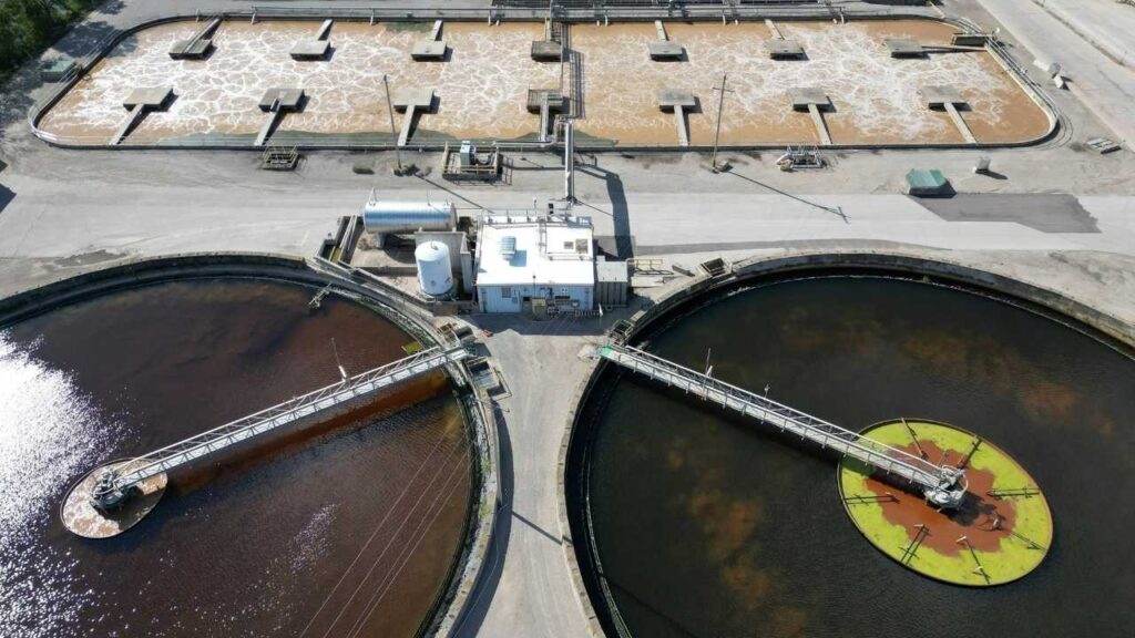 MBBR sewage treatment plant