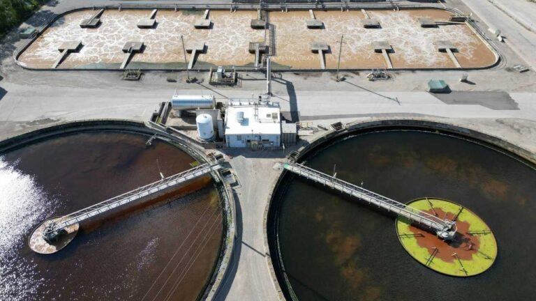 MBBR sewage treatment plant