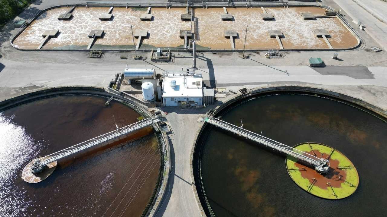 MBBR sewage treatment plant