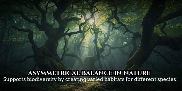 asymmetrical balance in nature