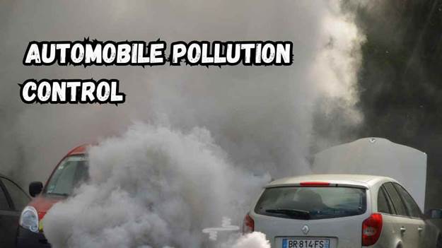Automobile pollution control