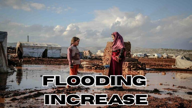 Flooding increase