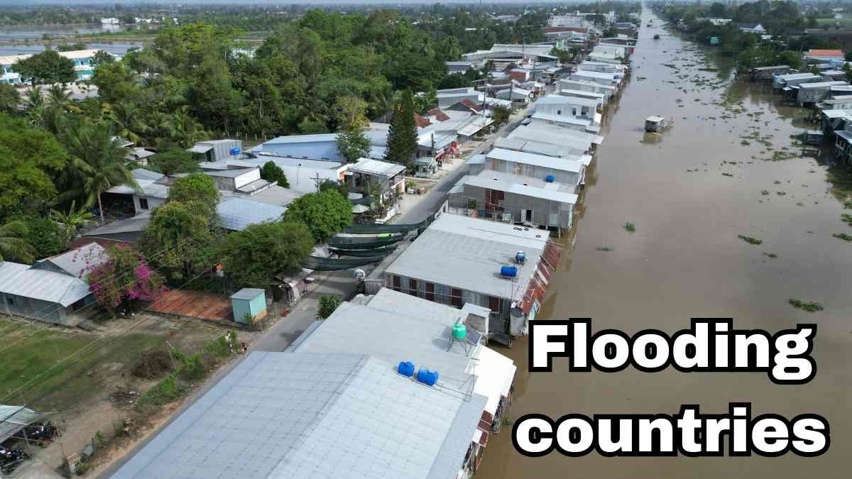 Flooding countries