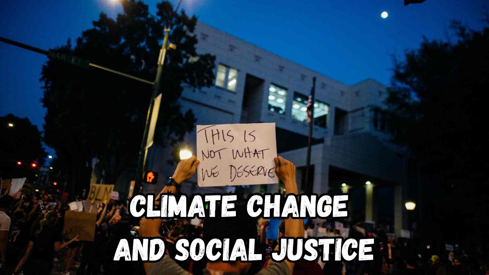 Climate change and social justice