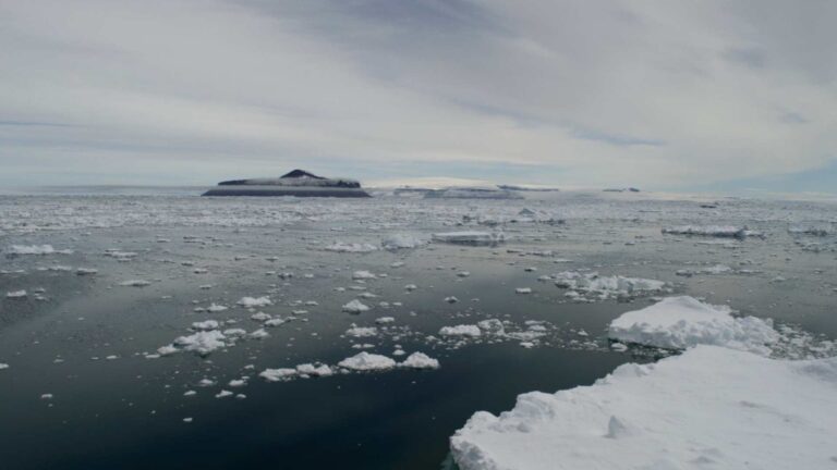 Antarctic ice shelf melting