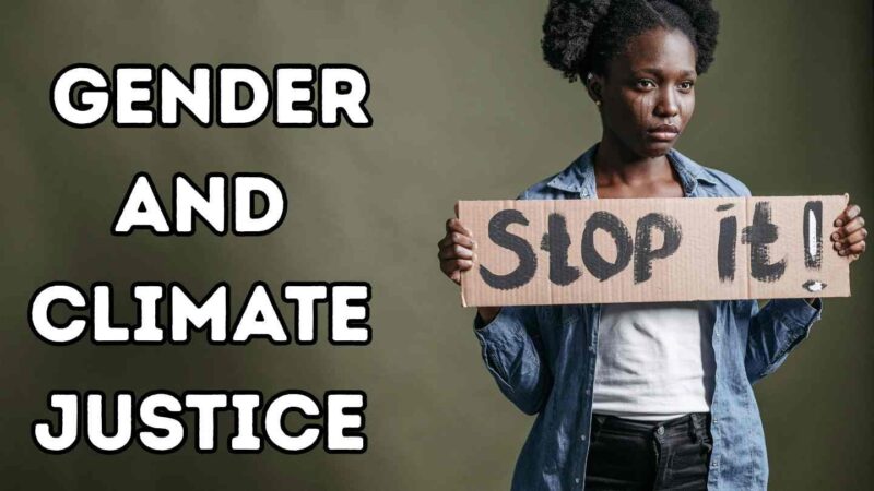 gender and climate justice