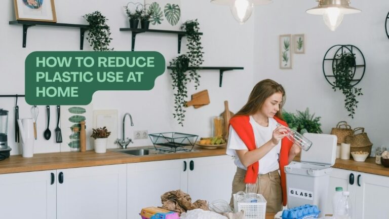 How to Reduce Plastic Use at Home
