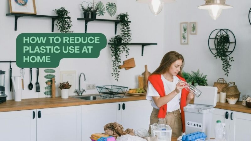 How to Reduce Plastic Use at Home