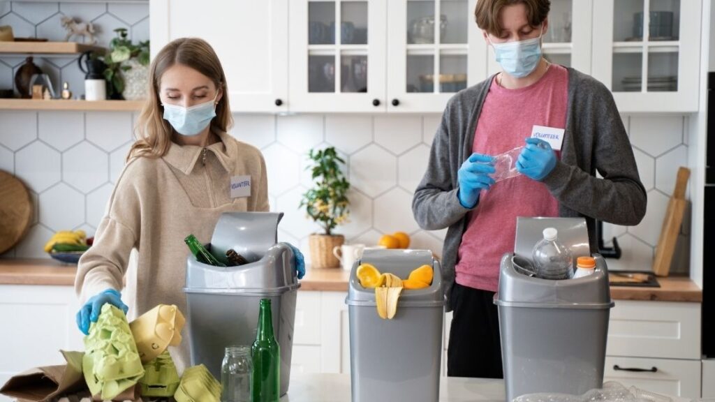 eliminates dozens of plastic bags each month